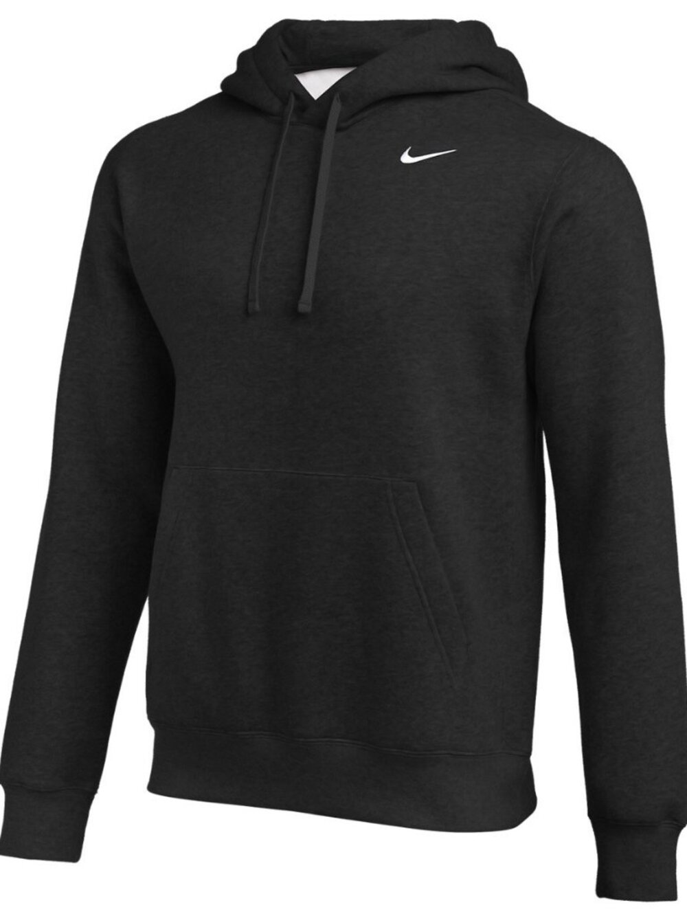 Nike Men's Club Fleece Pullover Logo Hoodie  Color Black  Size  L
